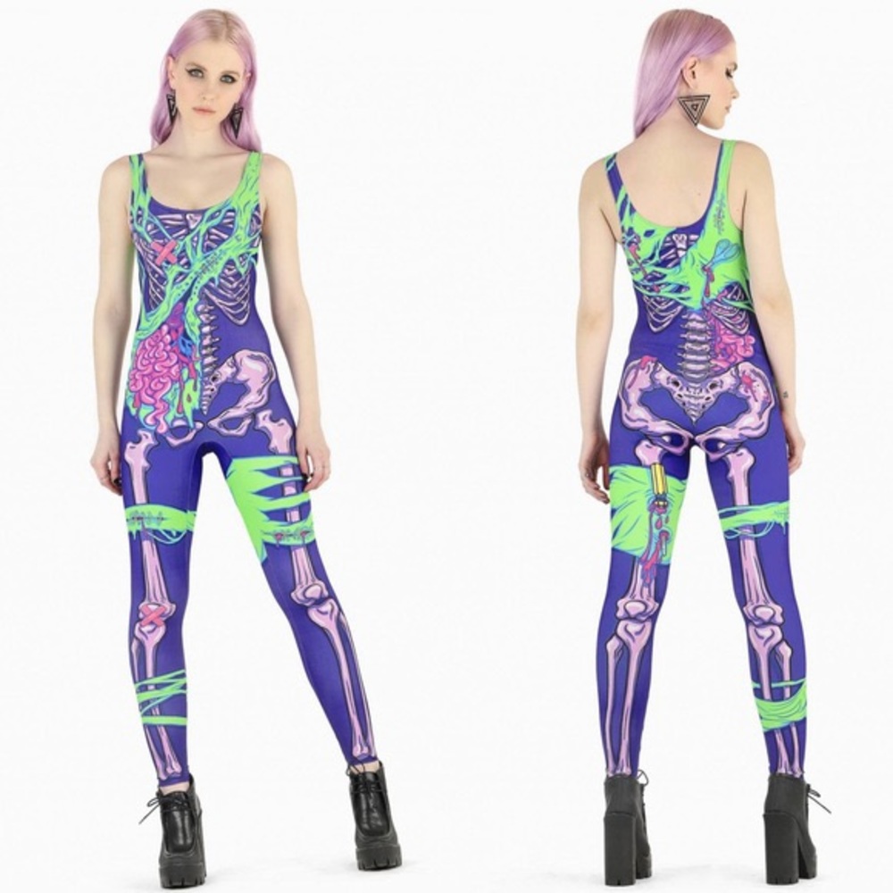 ISO BlackMilk catsuit ELECTRO NECROSIS